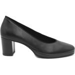 Zapatos negros de poliuretano de tacón rebajados oficinas Ara talla 39 para mujer 