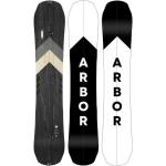 Tablas multicolor de plástico de snowboard rebajadas Arbor 164 cm de materiales sostenibles para mujer 