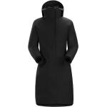 Abrigos negros de gore tex con capucha  rebajados impermeables, transpirables Arc'teryx talla XL para mujer 
