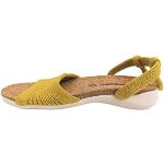 Sandalias amarillas Arcopedico talla 38 para mujer 