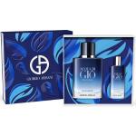 Perfumes azul marino en set de regalo oceánico rebajados de 100 ml recargables Armani para hombre 