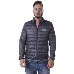 Armani EA7 Mens Emporio Quilted Down Jacket In Anthracite