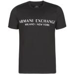 Camisetas negras rebajadas Armani Exchange talla M para hombre 