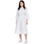Vestidos largos blancos rebajados maxi Armani Exchange talla S para mujer 