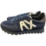 Calzado de calle azul de goma informal con logo Armani Exchange talla 43 para hombre 
