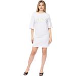 Vestidos cortos blancos de algodón Armani Exchange talla XL para mujer 
