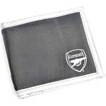Arsenal fc Arsenal Multi Pocket Black Canvas Crest Wallet Cartera, Adultos Unisex, Multicolor (Multicolor), Talla Única