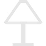 Artemide Ilio 1640W20APP - Lámpara led de pie (atenuador, aluminio, se puede usar con aplicación, 175 x 9 cm, base: 30 x 30 cm), color blanco brillante