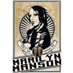 Artopweb Marilyn Manson Panel Decorativo, Madera d