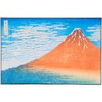 Artopweb ZA22250 Hokusai Der Fujiama Decorative Panel, Wood MDF, Multicolour, 75x50 Cm