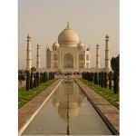 Accesorios decorativos multicolor con motivo de Taj Mahal 