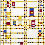 ArtPlaza Panel Decorativo-Piet Mondrian Broadway B