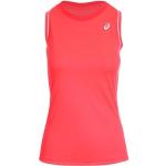 Camisetas deportivas rosas Asics Court para mujer 