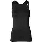 Camisetas deportivas negras Asics GEL-Cool para mujer 