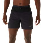 Shorts negros de running Asics Fujitrail talla S para hombre 
