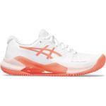 Asics Gel-challenger 14 Clay Shoes Blanco EU 40 1/2 Mujer