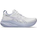Zapatillas blancas de running con shock absorber Asics Gel Nimbus 26 talla 38 para mujer 
