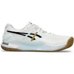 Zapatos deportivos blancos Asics Resolution para hombre 
