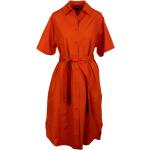 Vestidos camiseros naranja rebajados informales ASPESI talla XS para mujer 