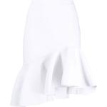 Faldas asimétricas blancas de viscosa Alexander McQueen asimétrico talla XXS para mujer 