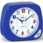 Atlanta Reloj Despertador, Azul, 7 x 7 cm