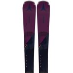 Esquís lila de madera rebajados 140 cm para mujer 
