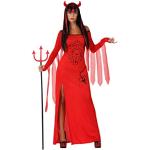 Disfraces rojos de diablo Atosa talla XS para mujer 