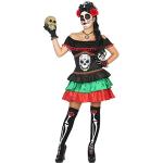 Disfraces multicolor de esqueleto tallas grandes Atosa talla XXL para mujer 