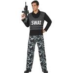 Atosa disfraz policia swat hombre adulto camuflaje