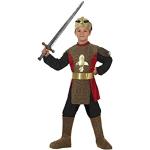 Disfraces dorados medieval infantiles Atosa 10 años para niño 