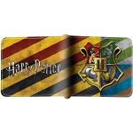 Billetera multicolor de cuero Harry Potter Harry James Potter para fiesta plegables para mujer 