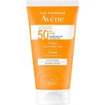 Cremas solares blancas para la piel seca con antioxidantes con factor 50 de 50 ml Avene 