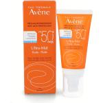 Cremas solares blancas para cuello & escote para la piel sensible con agua termal con factor 50 de 50 ml Avene 
