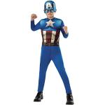 Disfraces multicolor de poliester de superhéroes infantiles Capitán América Rubie´s 4 años para niño 