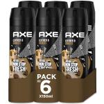 Axe Desodorante en Aerosol para Hombre Bodyspray Leather & Cookies 150ml - Pack de 6