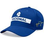 Ayrton Senna - Gorra Nacional - Azul - Adulto - Talla única, azul, Talla única
