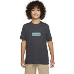 Camisetas negras de poliester de manga corta infantiles rebajadas HURLEY 7 años 