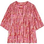 Blusas estampadas multicolor de algodón con cuello alto de carácter romántico batik BA&SH talla M para mujer 
