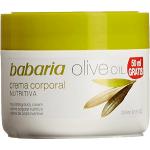 Cremas corporales con aceite de oliva de 200 ml babaria 