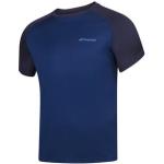 Camisetas deportivas azules rebajadas transpirables Babolat para hombre 