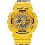 Relojes amarillos de pulsera Baby-G para mujer 
