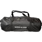 Backpack Locker – Mochila de Viaje de Vuelo/Mochila/Funda de Transporte – con Cerradura (candado Incluido) Bolsa de Lona (Negro, 75-135 litros)