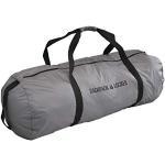 Backpack Locker – Mochila de Viaje de Vuelo/Mochila/Funda de Transporte – con Cerradura (candado Incluido) Bolsa de Lona (Gris claro, 75-135 litros)