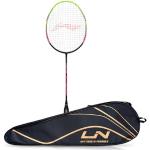 - Badminton Racquet, Li-Ning Turbo 99 Raqueta de Fibra de Carbono encordada con Cubierta Completa Gratis | AYPR026-5,