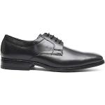 Zapatos negros de piel con cordones con cordones formales Baerchi talla 42 para hombre 