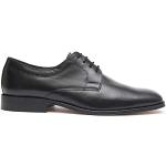 Zapatos negros de cuero con cordones con cordones formales Baerchi talla 44 para hombre 