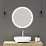 Espejos de baño sin marco 60 cm de diámetro 