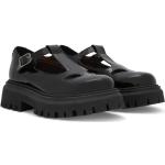 Zapatos negros de goma de tacón con logo Dolce & Gabbana talla 32 para mujer 