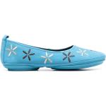 Bailarinas planas azules de goma con logo Camper talla 36 de materiales sostenibles para mujer 