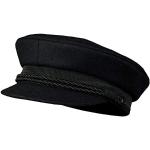Gorras negras de poliamida talla 55 marineras de punto para hombre 
